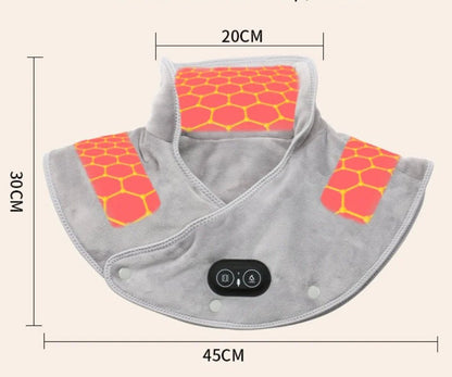 RELAXWAVE – USB Neck Massager with Vibration & Custom Heat Levels