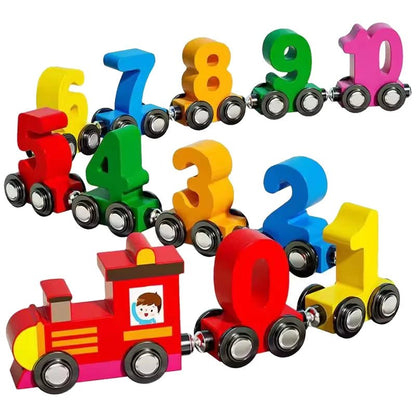 MAGNITRAK – Creative Wooden Magnetic Number Train