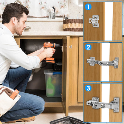 Hingex – Premium Cabinet Hinges with Soft-Close Function for Smooth Operation