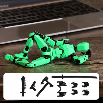 Shapeshift Robot 3D Printed Action Figure - 14CM Movable Mannequin Toy 8