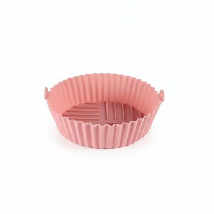 SILITRAY – Foldable Silicone Air Fryer Baking Tray with High-Temperature Resistance