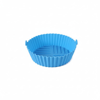 SILITRAY – Foldable Silicone Air Fryer Baking Tray with High-Temperature Resistance