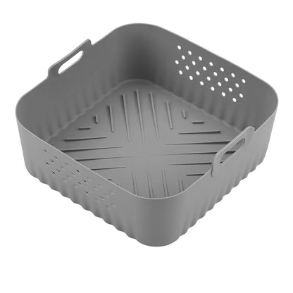 Silicone Air Fryer Liners - Reusable Non-Stick Basket for 5-8QT Fryers 6