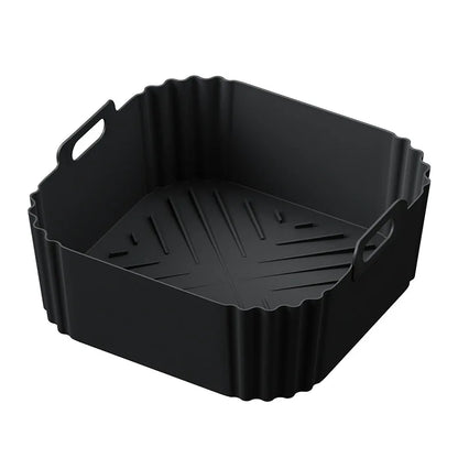 Silicone Air Fryer Liners - Reusable Non-Stick Basket for 5-8QT Fryers 7