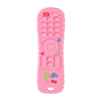 Silicone Baby Teether Toy - TV Remote Control Shape, BPA Free, Sensory Fun 6