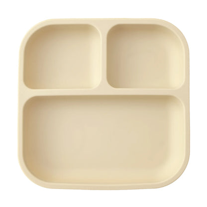Silicone Divided Square Plate for Toddlers with Suction Base - BPA Free 12