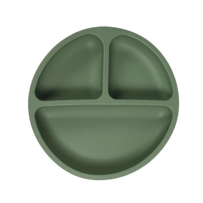 Silicone Suction Plate for Kids - BPA Free Toddler Dining Dish with Strong Suction Base 8