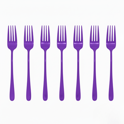 Silvéra – Elegant Dining Fork, Durable Plated Stainless Steel Utensil 9