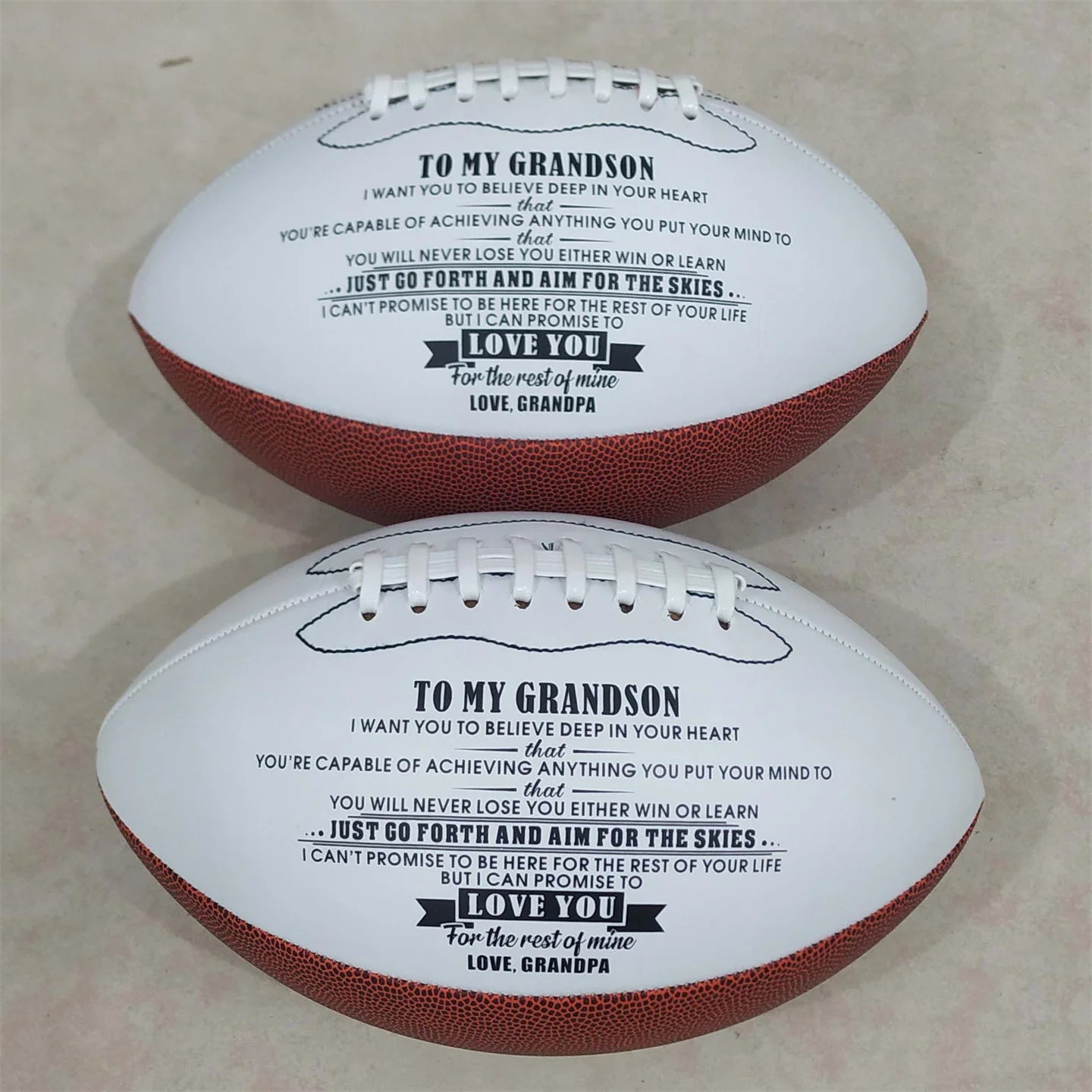 Size #9 PU Leather American Football - Durable, Machine Sewn for Adults & Clubs 2