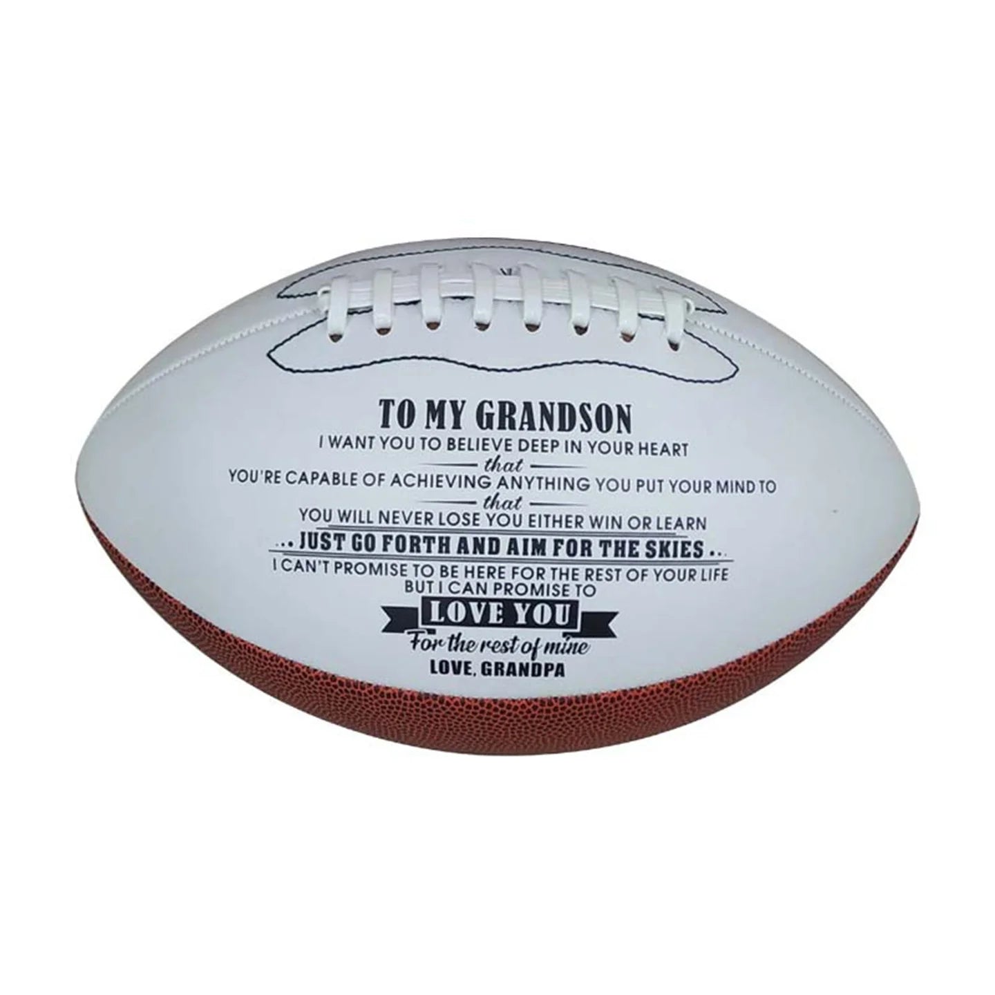 Size #9 PU Leather American Football - Durable, Machine Sewn for Adults & Clubs 5