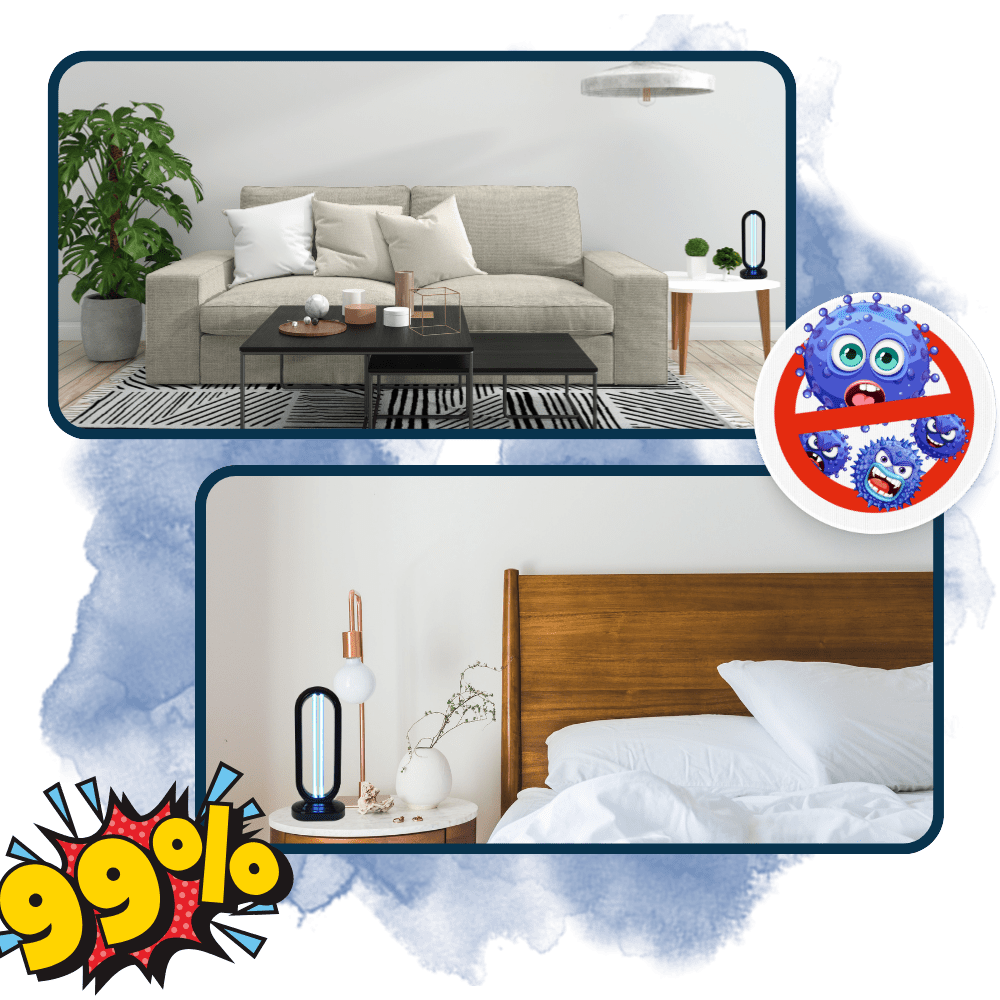 Skorter - UV Disinfectant Bulb for Bed Bug Elimination & Air Purification 2