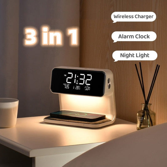 SleekStation – Clutter-Free Nightstand Solution with Touch Lamp 0