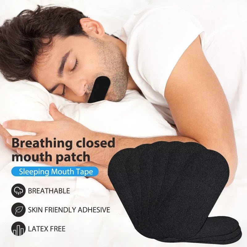 SleepBetter - 90Pcs Anti-Snoring Mouth Tape & Breathing Stickers for Better Sleep Quality 3