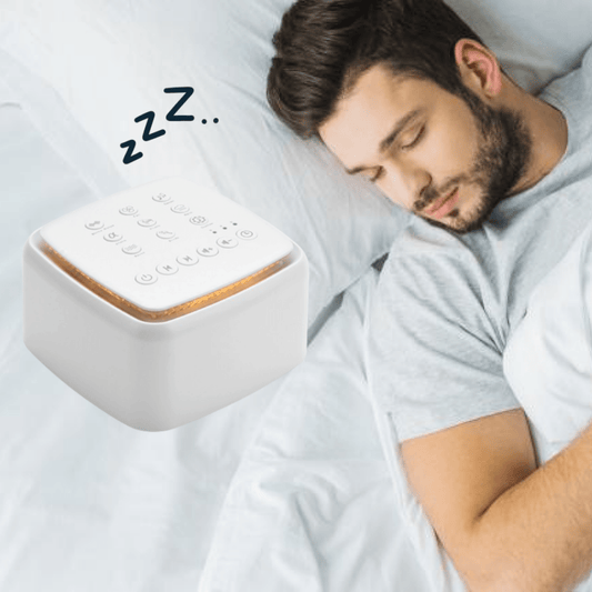 SleepEase - White Noise Machine with 9 Calming Sounds for Sleeping 0