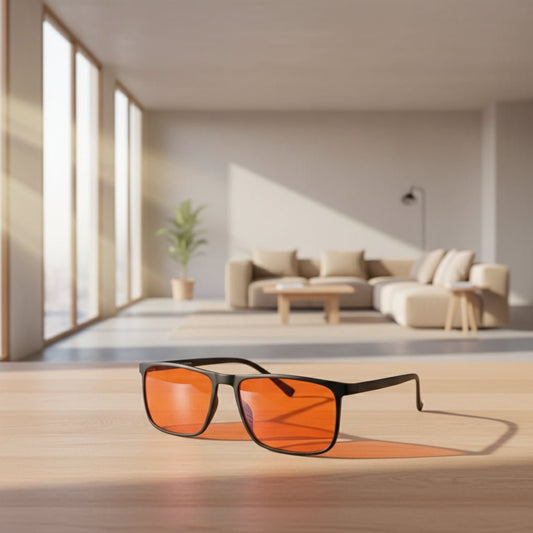 Sleep Savior - Red Lens Blue & Green Light Blocking Glasses for Restful Sleep 16