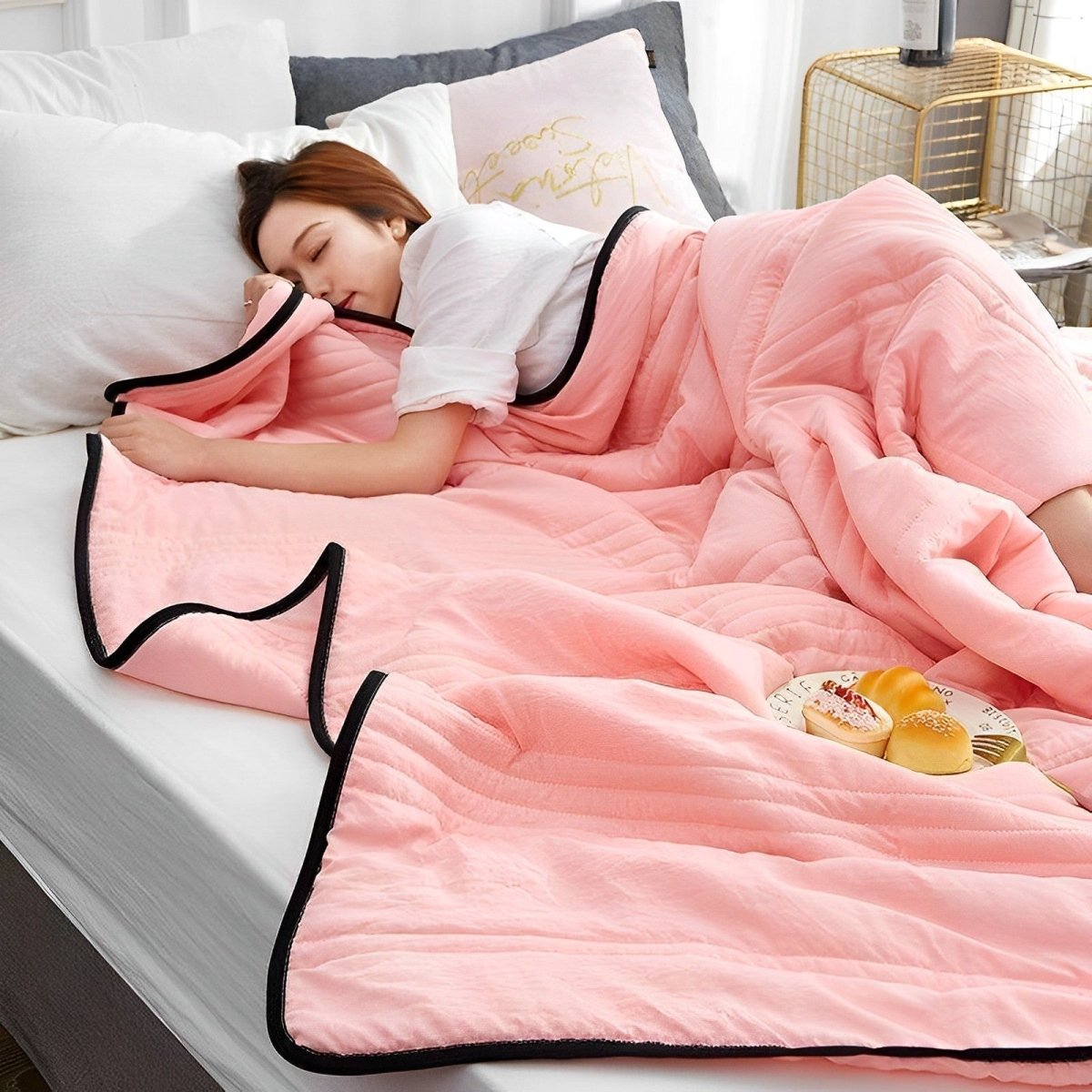 Sleepure Cooling Blanket | All-Season Comfort | Breathable & Soft | Ideal for Hot Sleepers 1