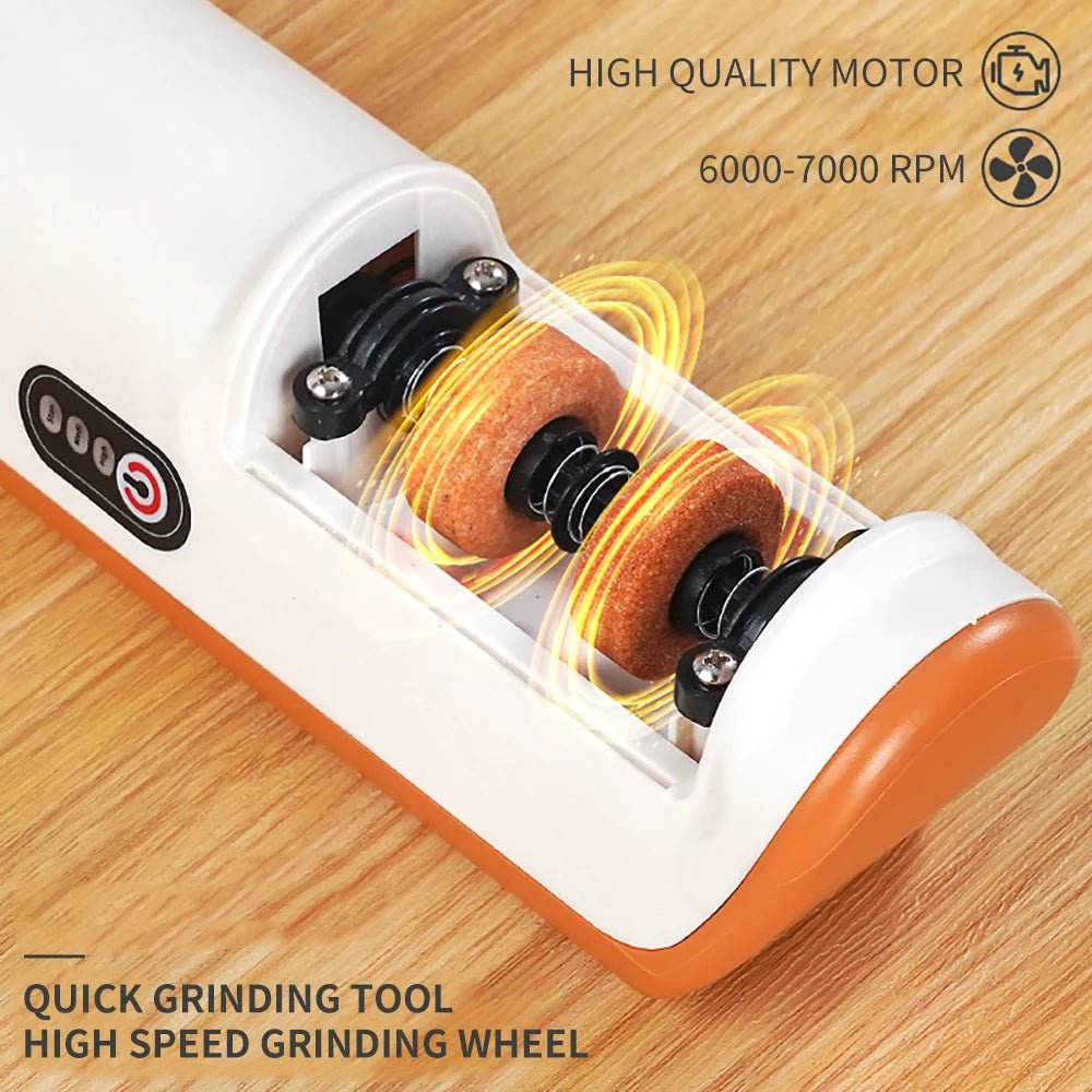 SmartSharp - Automatic Electric Knife Sharpener with 3-Speed Functionality 1