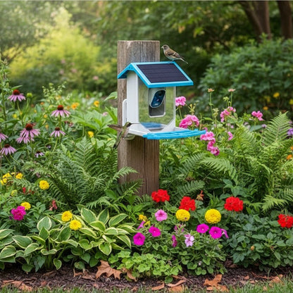 Smart Bird Feeder with Camera - 2.4K HD, Solar-Powered, Night Vision 7