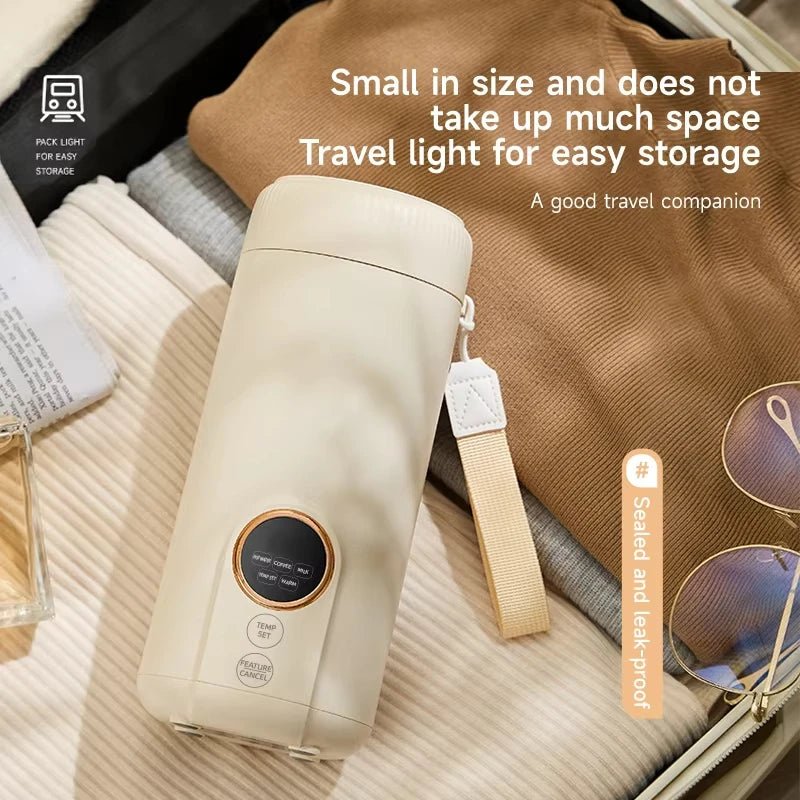 Smart Electric Kettle - 550ml Portable Heating Cup with Adjustable Temperature 5