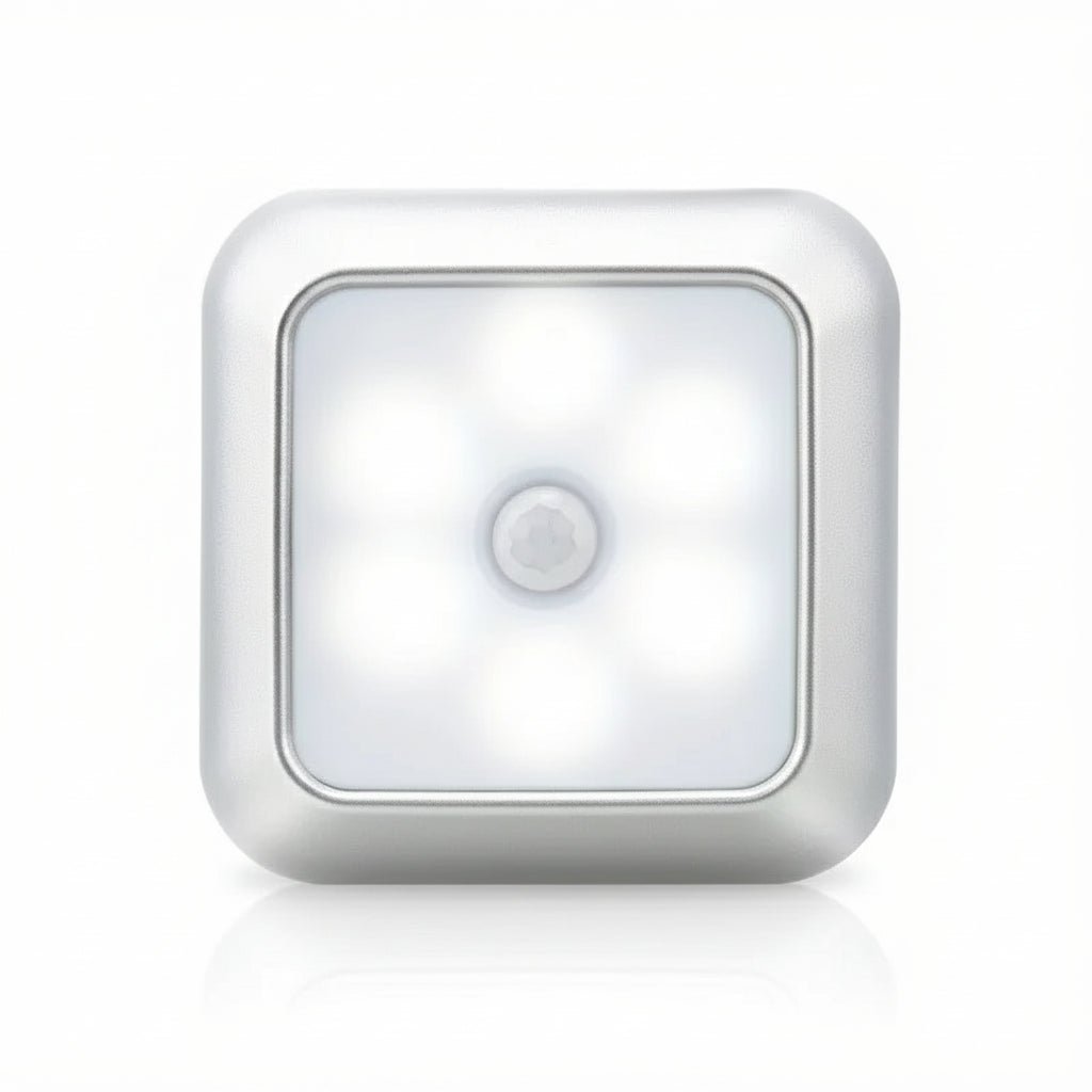 Smart LED Motion Sensor Night Light - Battery-Powered Bedside Lamp with Automatic Shut-Off 7