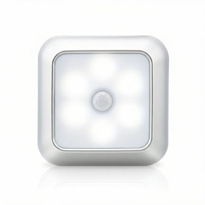 Smart LED Motion Sensor Night Light - Battery-Powered Bedside Lamp with Automatic Shut-Off 7