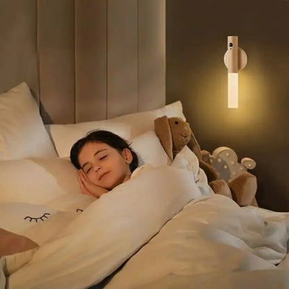 Smart LED Motion Sensor Night Light - Rechargeable Magnetic Wall Lamp 2