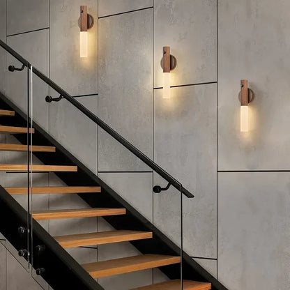 Smart LED Motion Sensor Night Light - Rechargeable Magnetic Wall Lamp 3