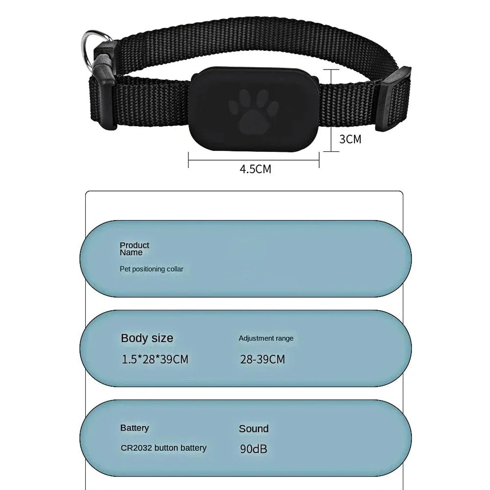 Smart Pet Tracker - Real-Time GPS Locator with Adjustable Collar for Dogs & Cats 5