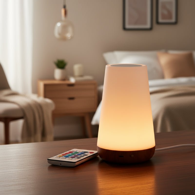 Smart RGB Night Light - 13 Color Changing Touch & Remote Control Lamp 0