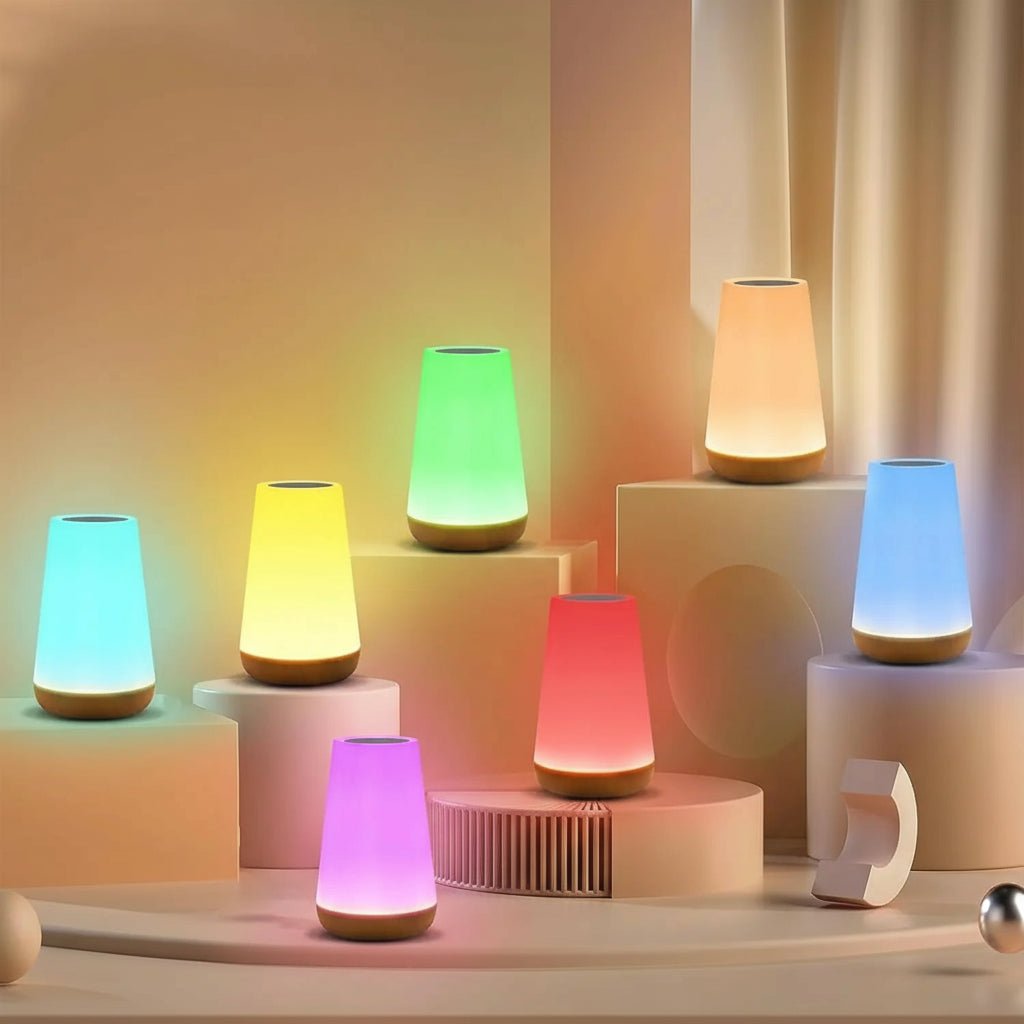 Smart RGB Night Light - 13 Color Changing Touch & Remote Control Lamp 1