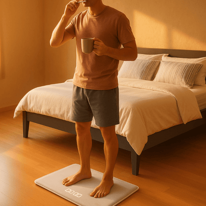Smart Rug Alarm Clock - Soft Carpet Design for Heavy Sleepers with Vibration 2