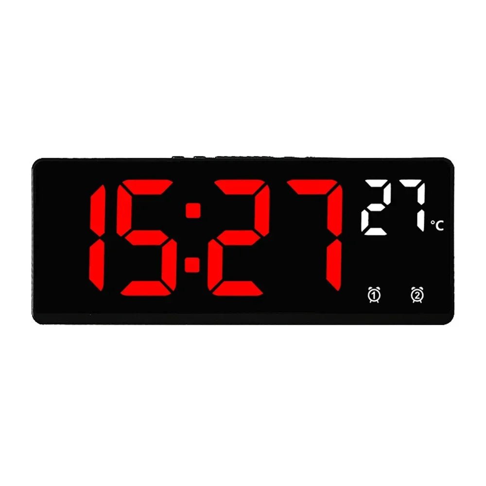 Smart Voice Control Digital Alarm Clock with Dual Alarms & Temperature Display 6
