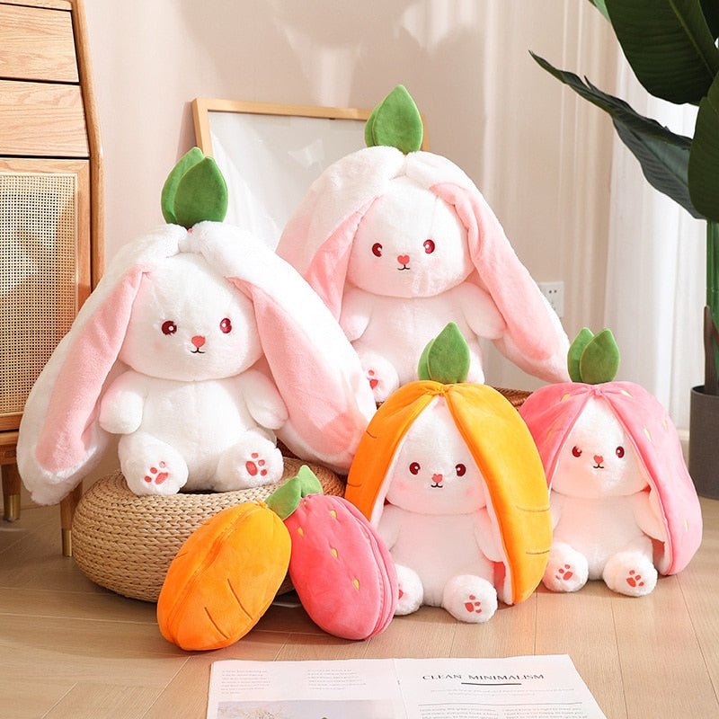 Snuggly Bunny Plush Toy - Soft Stuffed Animals for Imaginative Play, 35cm 1