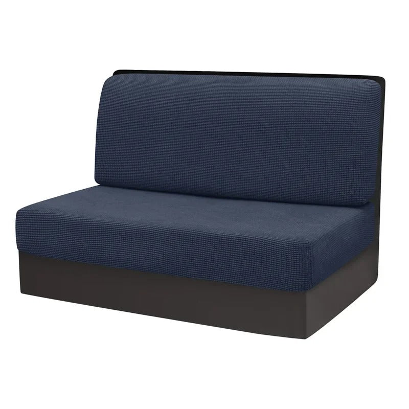 Sofa Cover Set for RV Furniture Protection - Soft Microfiber, Gray & Sand 0