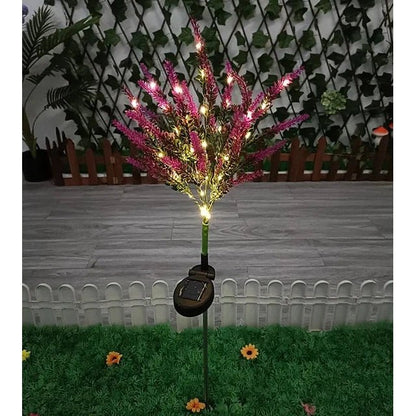 Solar LED Lavender Garden Lights - Eco-Friendly, Weatherproof Outdoor Décor 4