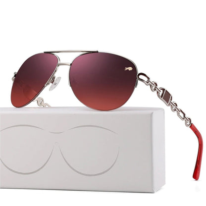 Solvina – Polarized Women’s Sunglasses with UV400 Protection and Scratch-Resistant Frame