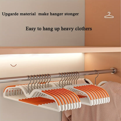 Space-Saving Coat Hanger with Non-Slip Grip & Rotating Hook for Clothes 3