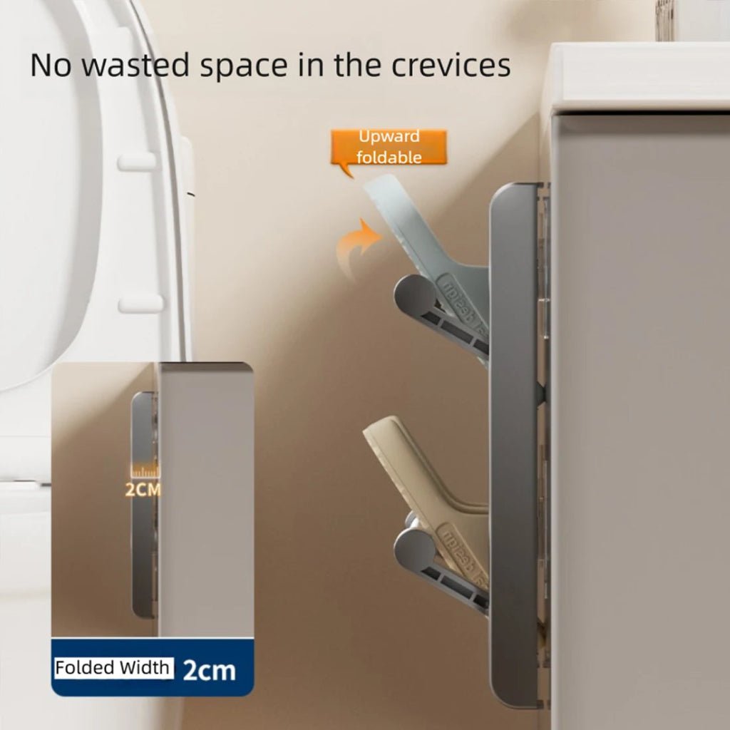 SpaceSaver - Wall-Mounted Shoe Rack with Drainage System for Organized Storage 4