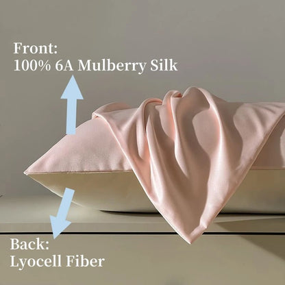 Spasilk - Mulberry Silk Pillowcase 25 Momme Luxury Cover for Hair & Skin 1