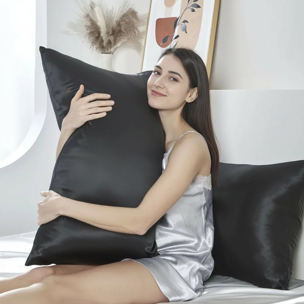 Spasilk - Mulberry Silk Pillowcase 25 Momme Luxury Cover for Hair & Skin 10