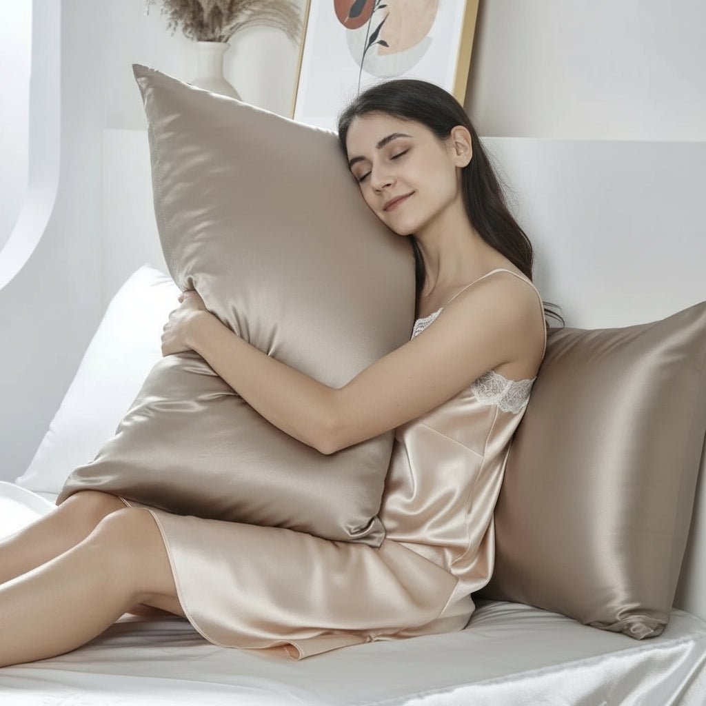 Spasilk - Mulberry Silk Pillowcase 25 Momme Luxury Cover for Hair & Skin 11