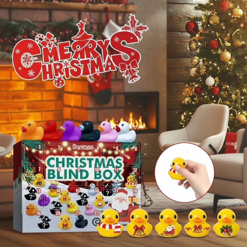 Splashmas Surprise - 2024 Christmas Rubber Duck Advent Calendar with 24 Festive Bath Ducks 1