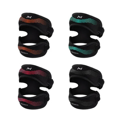 Sports Knee Pads with Double Patella Straps, Shock Absorption & Anti-Slip Design 3