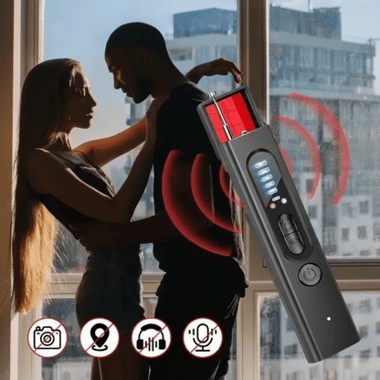 SpyGuard - 4-in-1 Anti-Surveillance Detector with Long Battery Life & Adjustable Sensitivity 0
