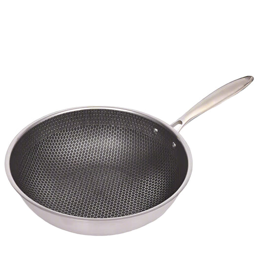Stainless Steel Non-Stick Frying Pan for Effortless Cooking and Easy Food Release 0