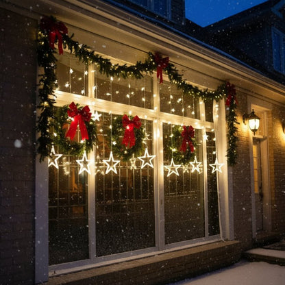 StarryGlow - LED Fairy Lights Garland for Festive Party Ambiance 0