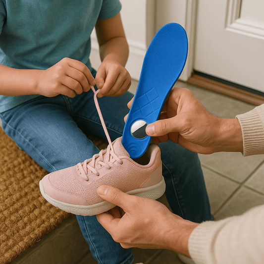 Steptrax – Smart Insoles with AirTag Tracking Slot for Comfort and Safety