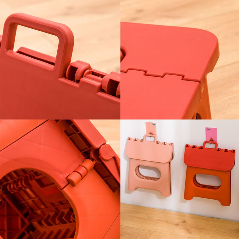 Stowella - Portable Folding Step Stool with Handle for Easy Reach, 300 lbs Capacity 8