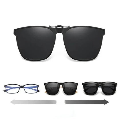 SunGuard Clip-On Polarized Sunglasses - UV400 Eye Protection & Anti-Glare 6