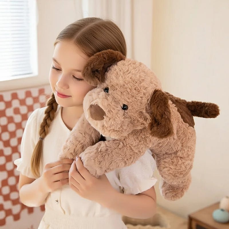 TAILDOZE – Cuddly plush dog pillow for children with PP cotton filling and sleeping comfort design 3